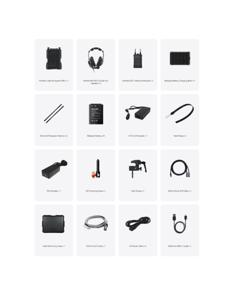 Solidcom M1 PRO  -4B - DH | Sistemas de intercomunicación inalámbrica