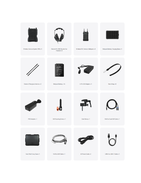 Solidcom M1 PRO  8B - DH | Sistemas de intercomunicación inalámbrica