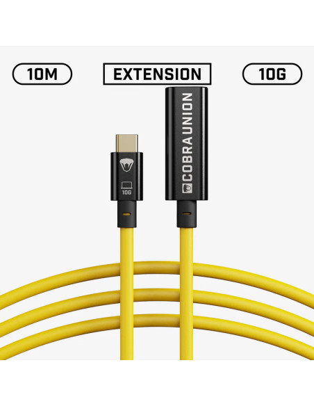 Extension de cable USB-C a USB-C Female 10M 10Gbit