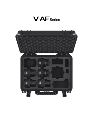 KIT 5 OBJETIVOS V-AF Y MALETA RÍGIDA V-AF SAMYANG