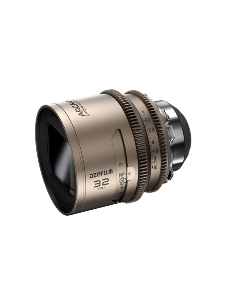 Objetivo DZOFILM Arcana | 32mm T2.1 | Full frame 1.5X Hybrid Anamorphic Prime Lens | Montura PL