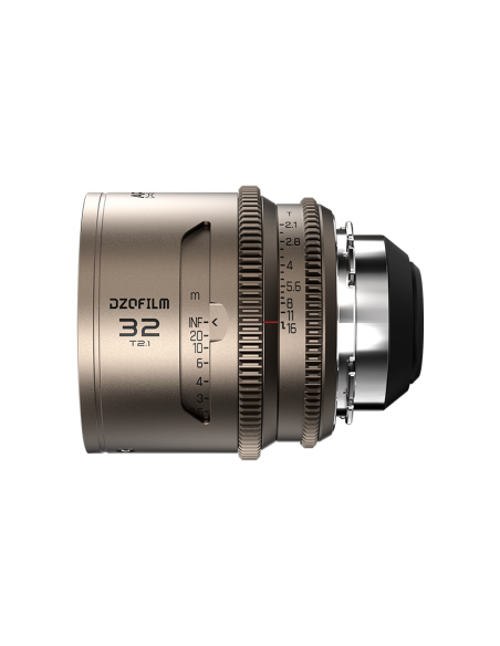 Objetivo DZOFILM Arcana | 32mm T2.1 | Full frame 1.5X Hybrid Anamorphic Prime Lens | Montura PL