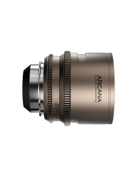 Objetivo DZOFILM Arcana | 75mm T2.1 | Full frame 1.5X Hybrid Anamorphic Prime Lens | Montura PL