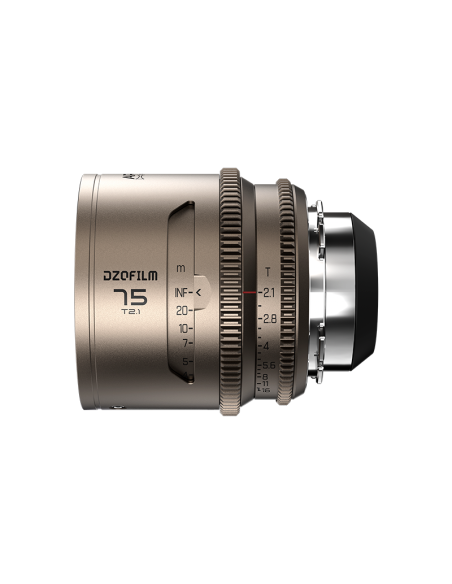 Objetivo DZOFILM Arcana | 75mm T2.1 | Full frame 1.5X Hybrid Anamorphic Prime Lens | Montura PL