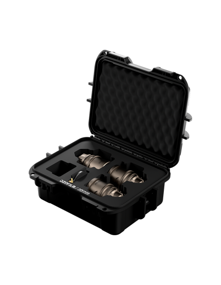 Kit de objetivos DZOFILM Arcana |  32/45/75mm T2.1 | Full frame 1.5X Hybrid Anamorphic Prime Lens | Montura PL