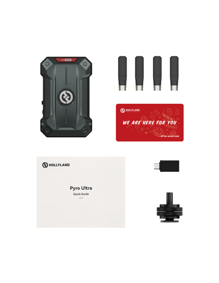 Hollyland Pyro Ultra TX | Transmisor de Vídeo Inalámbrico 4K Profesional