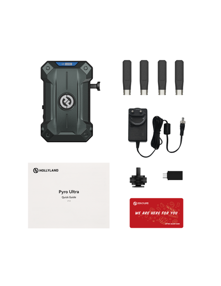 Hollyland Pyro Ultra RX | Receptor de Vídeo Inalámbrico 4K Profesional