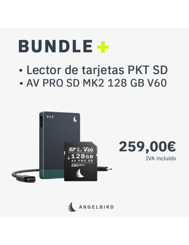 Bundle 1: PKT SD Card Reader + AV PRO SD MK2...