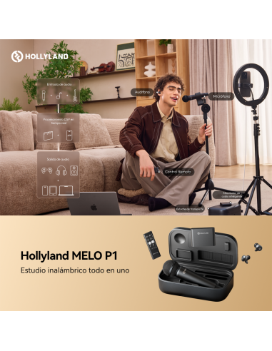 Hollyland MELO P1 COMBO | Estudio de audio...