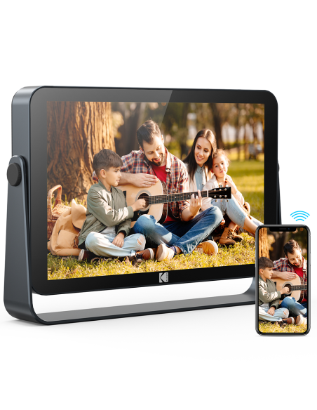 Marco Digital WiFi Kodak RWF-109V de 10" Full HD Táctil | 32GB, App, Fotos y Vídeos