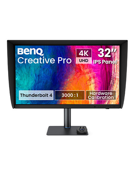 BenQ Creative Pro PV3250U Monitor Profesional 4K UHD de 32" para Edición de Vídeo y Posproducción