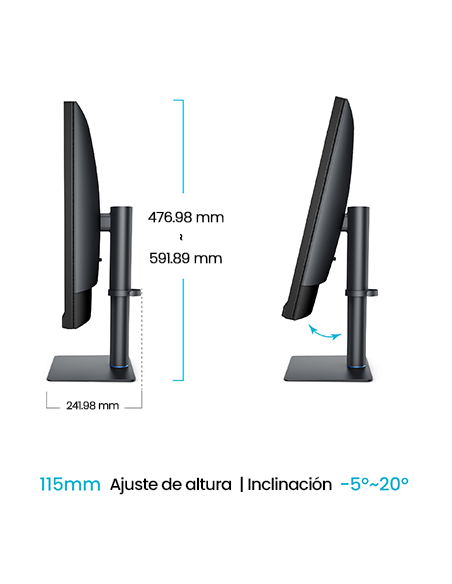 BenQ Creative Pro PV3250U Monitor Profesional 4K UHD de 32" para Edición de Vídeo y Posproducción