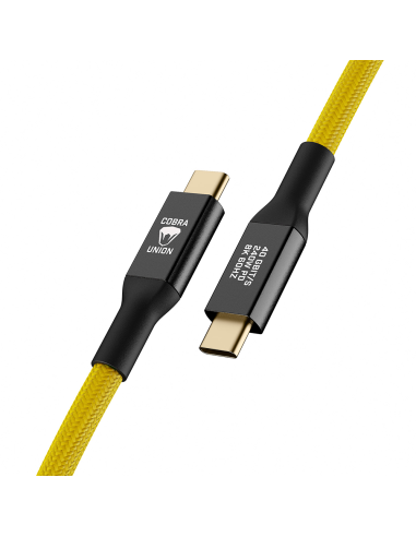 Cable USB4 USB-C a USB-C Cobraunion 40 Gbps...