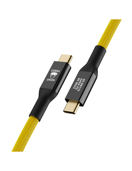 Cable USB4 USB-C a USB-C Cobraunion 40 Gbps 240W 8K