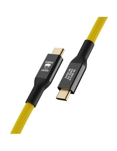 Cable USB4 USB-C a USB-C Cobraunion 40 Gbps...