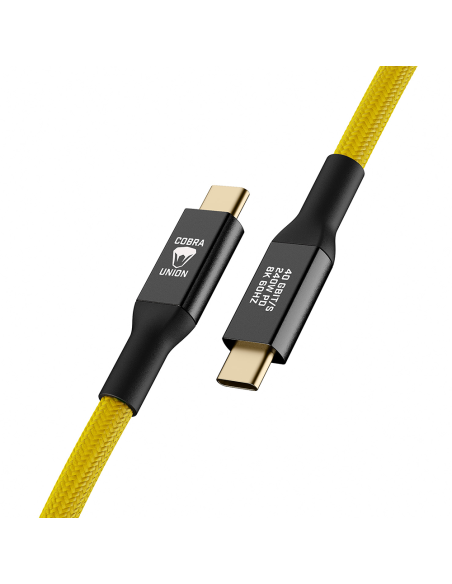 Cable USB4 USB-C a USB-C Cobraunion 40 Gbps 240W 8K