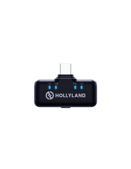 Micrófono Inalámbrico Hollyland LARK M3 Combo 4TX & 2RX