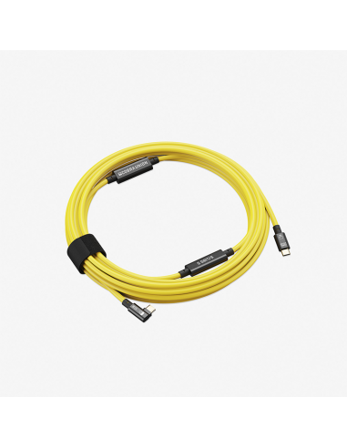 CobraUnion USB-C Tether Cable - 10M 5G 90º angled