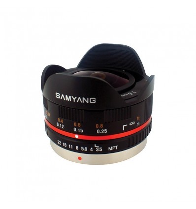 Samyang 7,5mm F3.5 UMC Ojo de pez MFT