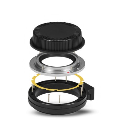 Xeen montura E a Montura EF