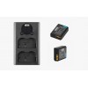Newell cargador doble + 2 baterías LPE10