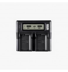CARGADOR DOBLE + 2 BATERÍAS  DMW-BLF19E 2