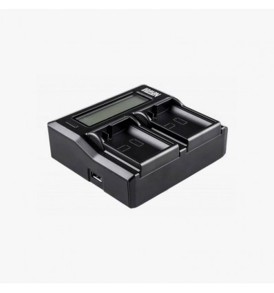 CARGADOR DOBLE + 2 BATERÍAS  DMW-BLF19E