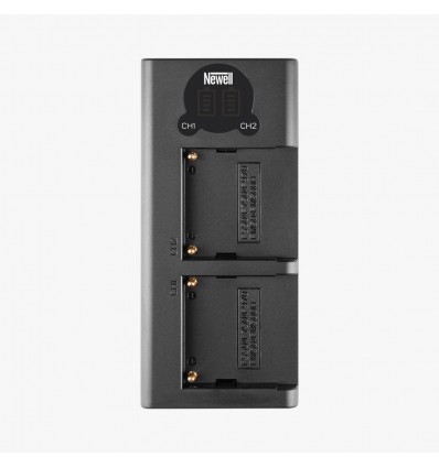 Newell cargador doble con LCD DL-USB-C EN-EL14