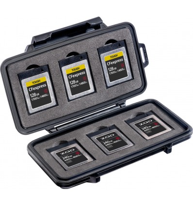 Peli™ 0965, estuche tarjetas XQD