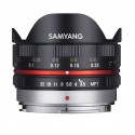 Samyang 7,5mm F3.5 UMC Ojo de pez MFT Samyang 7,5mm F3.5 UMC Ojo de pez MFT