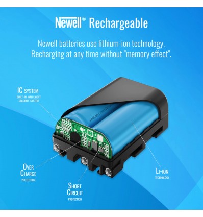 Newell batería NP-F970 micro USB