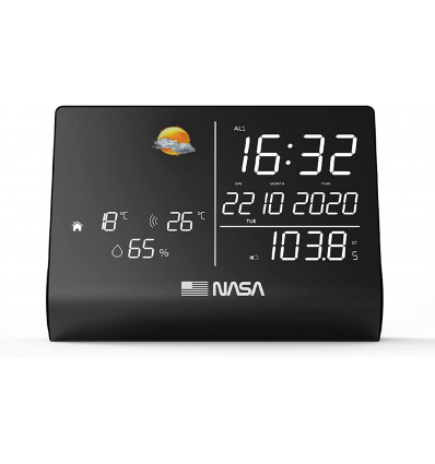 NASA - Weather Station - Speaker BT Moon WSP 1500 Black