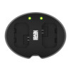 Newell cargador doble FDL-USB-C para NP-FW50