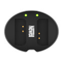 Cargador doble Newell SDC-USB para LP-E10