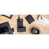 Newell cargador individual ultra rápido para series NP-F, NP-FM