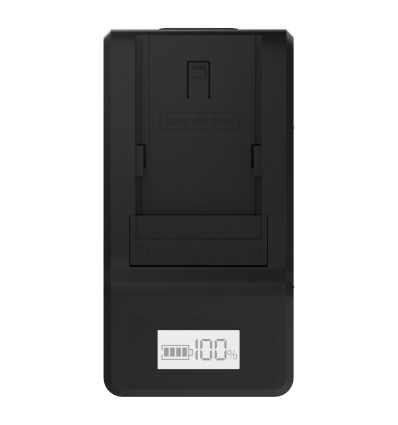 Newell cargador individual ultra rápido para series NP-F, NP-FM