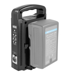 Newell cargador para 2 baterías V-mount