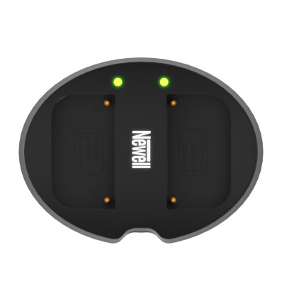 Cargador doble Newell SDC-USB para las series NP-F550, FM50, FM500H