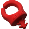 Clips para cables Rojo 3/8" (Pack de 3)