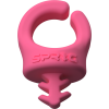 Clips para cables Rosa 3/8" (Pack de 3)