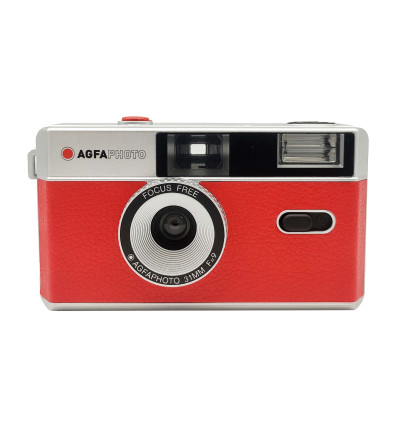 AGFA PHOTO Cámara Analógica Roja