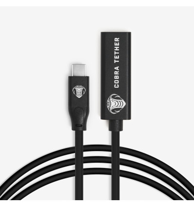 Cobra Tether Alargador USB-C C to C Hembra (5m)
