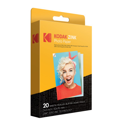 Kodak Zink 2x3 Paper - Pack de 20