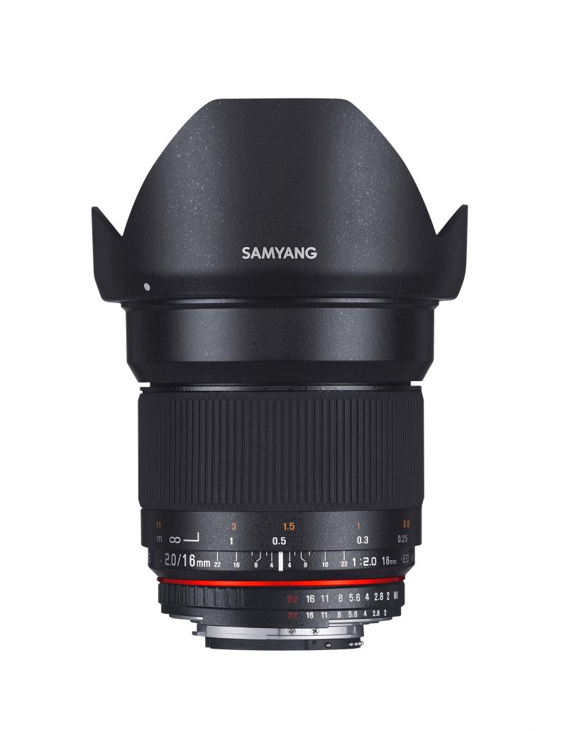 16mm F2.0 Nikon AE - front no rear cap..