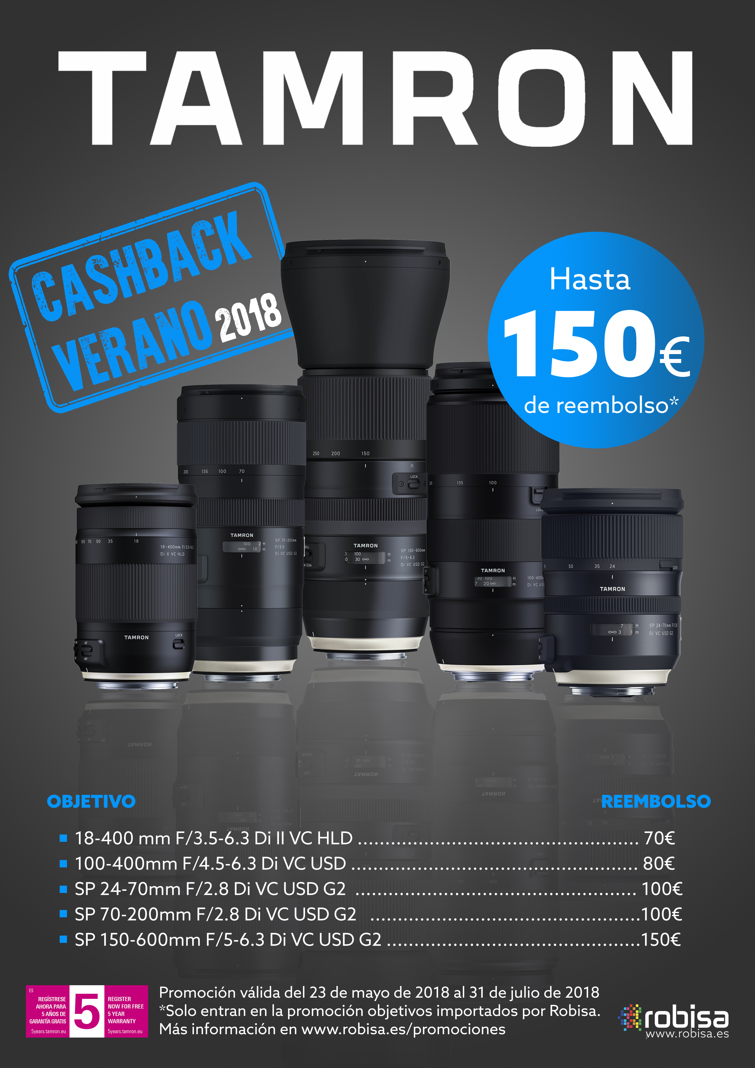 2018_Tamron CASHBACK VERANO 2018_CARTEL