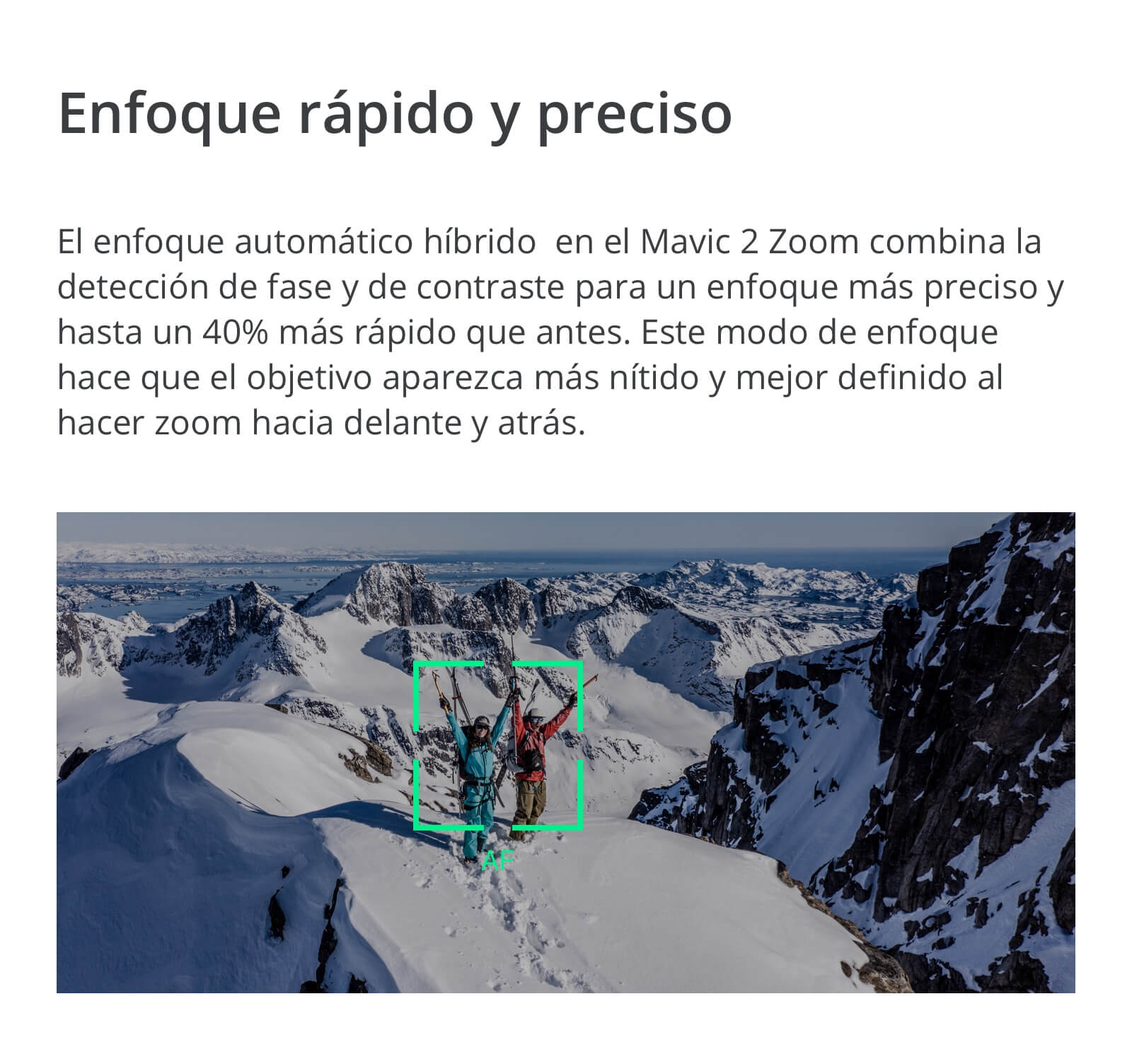 Mavic 2 enfoque