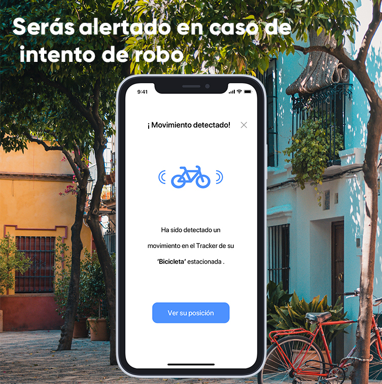 Invoxia Localizador GPS para Bicicletas