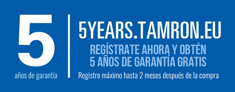 TAMRON GARANTIA_ESPAÑA